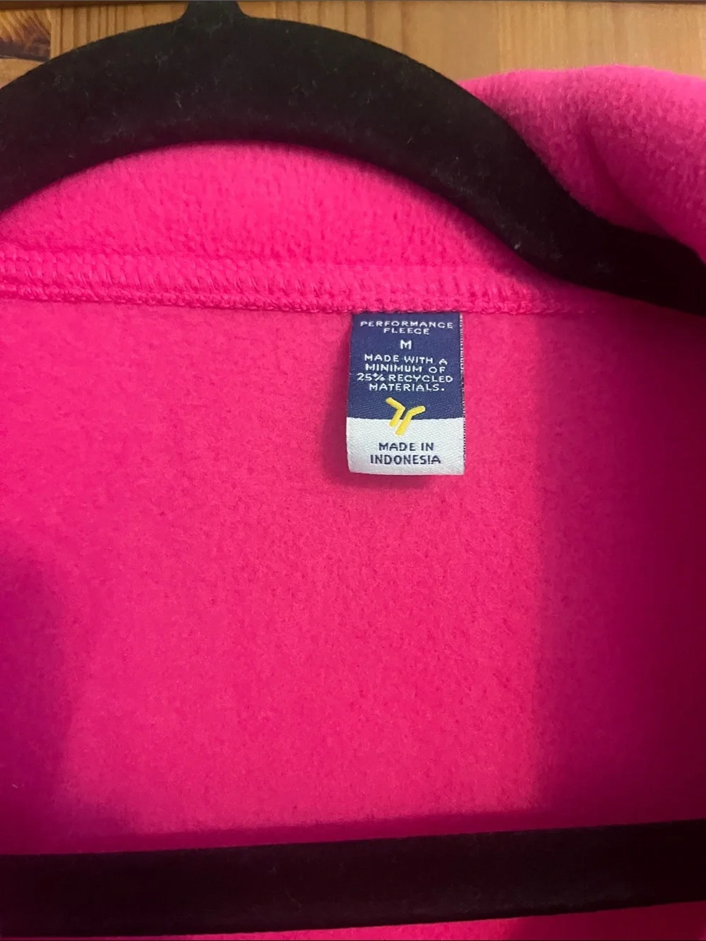 Old Navy Bright Pink Teddy Fleece Full-Zip Jacket